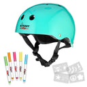 Wipeout Helmet Teal Blue Youth M (5+)