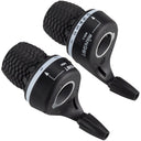 MICROSHIFT Twist Shifter - MS25 - 3x6 Speed - Pair (Shimano Mountain)