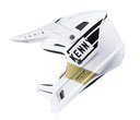 Kenny Racing Decade Full Face Helmet - White/Gold