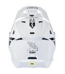 Kenny Racing Decade Full Face Helmet - White/Gold