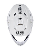 Kenny Racing Decade Full Face Helmet - White/Gold