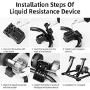 QBP Indoor Fluid Trainer - Foldable