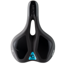 DDK Saddle - E-Trek -  Support & Memory Foam - Steel Rail - Cover Soft Touch - 265x190mm - 440g