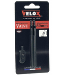VELOX Valve Extenders - Black 80mm