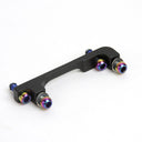 Post Bracket 40P Front 200mm Rear 180mm S/less Rainbow Bolts