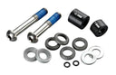 Post Spacer Set XX 20S Front 180mm Rear 160mm Ti T25 Bolts