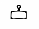 ASHIMA Disc Brake Pads - Organic Shimano - 9000 / M9020 / M987 / M988 / M985 / M978 / M8100 / M7100