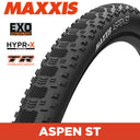 MAXXIS Gravel - ASPEN ST - 700X55C - HYPR-X / EXO / TR - Foldable 120 TPI E50
