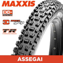 MAXXIS Mountain - ASSEGAI - 27.5X2.50 - 3C MAXXGRIP / EXO+ / TR - Foldable 60 TPI E25