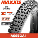 MAXXIS EMTB - ASSEGAI - 29x2.50 - 3C MaxxGrip / DH / TR - Foldable 60x2 TPI E50
