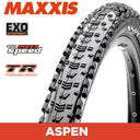 MAXXIS Aspen - 27.5 X 2.25 - Folding TR - EXO 120 TPI - MaxxSpeed XC - Black