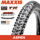 MAXXIS Aspen Team Spec - 29 X 2.4 - Folding TR - EXO 170 TPI - MaxxSpeed XC - Black