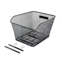 QBP Basket - Rear - 41cm X 33cm X 25cm - Fixed With Fittings - Black