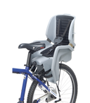BETO Baby Seat - 700cc Shock Absorbing Eva Seat Pad - Foot Straps - Steel Pannier Rack Included