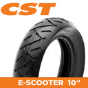 CST Tyre E - Scooter 10 x 2.50 - Rim 6.00 x 1.04 - SW61mm - OD254mm - PR4 - Tube Type - 77kg Load Rating - C9336