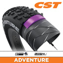 CST Tyre Adventure - 16 x 4.0 - Wire 30TPI - DC2 Comp E50 Defender Mix TU2 - CMT07