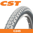 CST Tyre OE Wheelchair - 24 x 1 3/8 - Wire 27TPI Grey - C245
