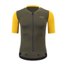 Cyclehaus Elite Jersey SS Army Green & Turmeric - Small