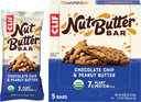 CLIF Nut Butter Bar Chocolate Chip & Peanut Butter 5x50g