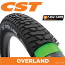 CST Tyre Overland - 27.5 X 2.45 - Wire 60TPI - E50 Defender EPS Ref Strip - CTC20
