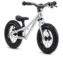 Early Rider Charger 12" Brushed aluminium. Balance bike with rear brake for children aged 2-4 years old