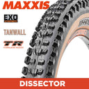 MAXXIS Dissector - 29 X 2.60 WT Folding EXO TR - Tanwall
