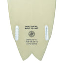 Limited Edition Retro Bay Bolt Twin Fin Surfboard