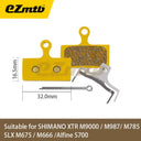 EZMTB Metallic Brake Pads SHIMANO M8100