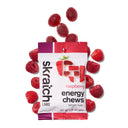 SkratchLabs Energy Chews Sport Fuel - Raspberry - Single Serving 10 Pack
