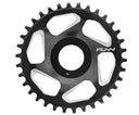 FUNN Chain Ring - Solo ES Narrow Wide E-Bike - 36T - Direct Mount - 50/53mm - Shimano E8000/E7000 - Black