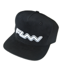 FUNN Cap - Embroidery Logo - Black W/ White Logo