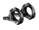 FUNN Stem - Rsx 35mm Bar - Adjustable 45mm/50mm - 20mm Rise - Black