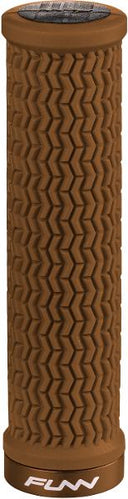 FUNN Grips - Holeshot - One Sided Lock - Triple Fin - 30.5mm - Brown