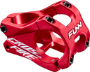 FUNN Stem - Crossfire - 31.8mm - 35mm - 0° Rise - Steer 1-1/8 Inch - Red