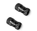 FUNN FastAir Tubeless Valve Replacement Caps Pair - Black