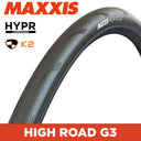 MAXXIS Road - HIGH ROAD - 700X30C - HYPR / K2 - Foldable 150 TPI