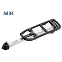 IBERA MIK Commuter Carrier - Seatpost-mounted rear bike rack for light top loads - MIK bag mount