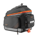 IBERA Pannier Bag - Pak Rak Expandable Clip-On Bag With Fold Down Panniers