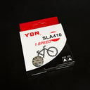 YABAN Chain - Single Speed SLA S410 - 1/2 X 1/8 X 116L - Silver