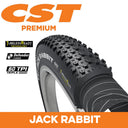 CST Tyre Jack Rabbit II - 27.5 x 2.25 - Folding 60TPI SC3 Comp Defender EPS TR - C1747N