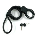 Jetblack Cuff Cable Key Lock 8x1500mm