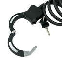 Jetblack Cuff Cable Key Lock 8x1500mm