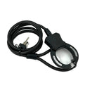 Jetblack Cuff Cable Key Lock 8x1500mm