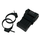 Jetblack Combo Folding Lock 650mm Reset 4-digit