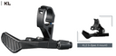 Tranzx Dropper Post Lever - KL2 Multi Position Lever I-Spec II Mount (Not Bar Mount)