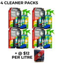 JOES BUNDLE 2 - 4 x Clean Maintenance Packs & 5L Sealant