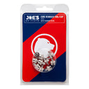 JOES NO-FLATS Schrader Valve Key/Cap 10PC