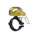 CLASSIC BRASS BELL, BOLT-ON MOUNT S/S H/WARE - BRASS / BLACK