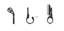 GPS 31.8Mm Forward Handlebar Mount, Composite Matrix