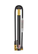 CNC MACHINED,160psi, ABS, FOOT PEG, PRESSURE GAUGE - BLACK
